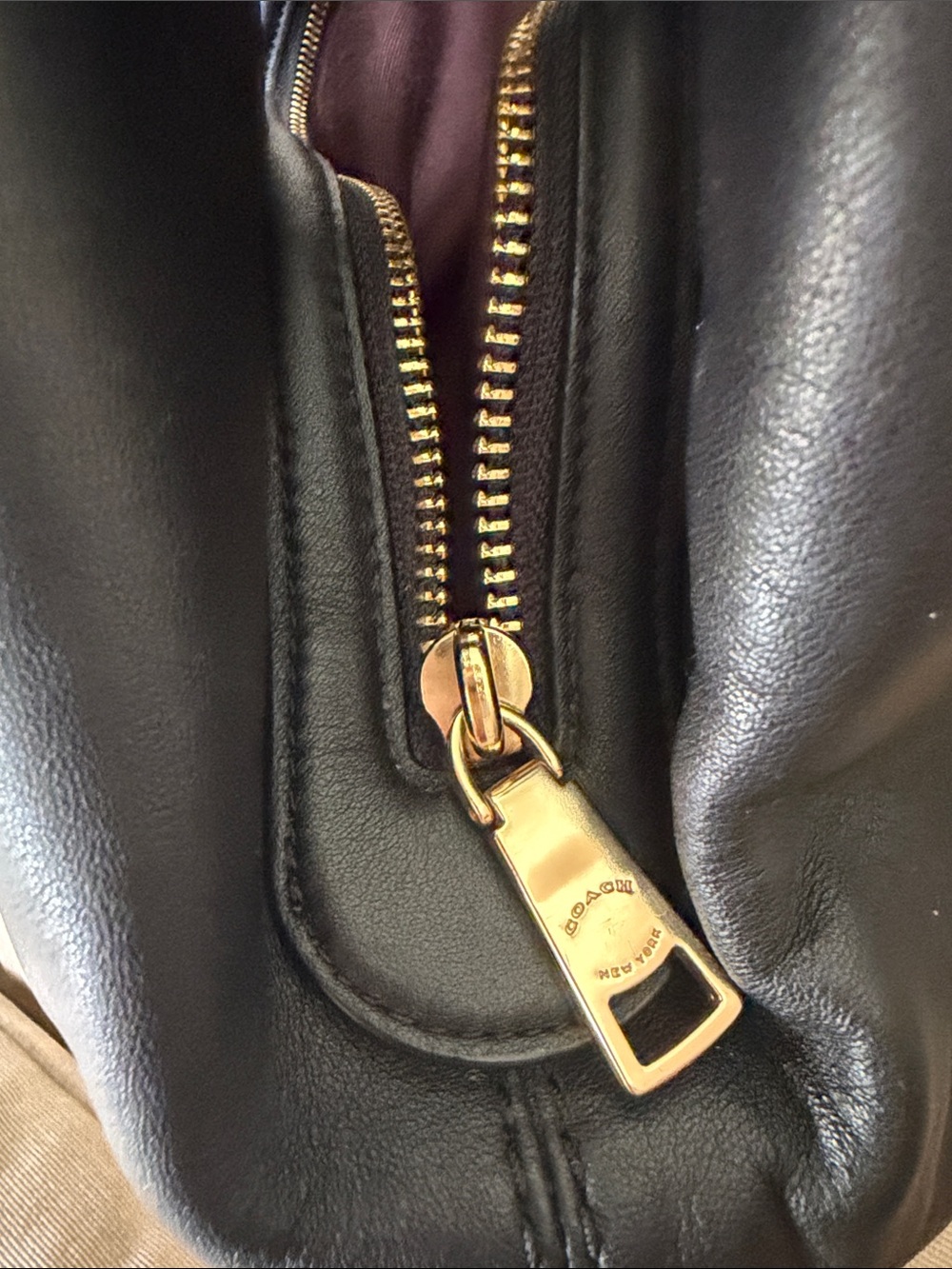 EUC | Coach Lexy Black Quilted Leather Shoulder bag - Picture 9 of 12